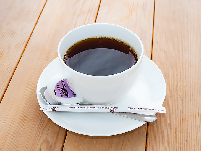 ホットコーヒーの写真